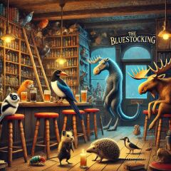 Bluestocking: the one where Boiled gets to the bar first!