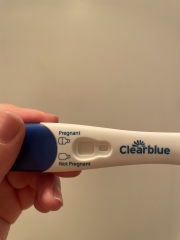 Potentially pregnant -help ! Line eyes