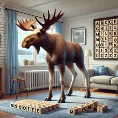 The Bluestocking - the one with the Christmas stocking