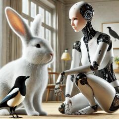 The Bluestocking - the one with the Christmas stocking