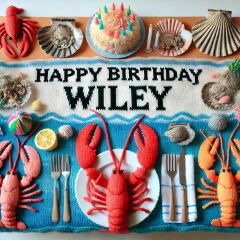 The Bluestocking - the one with the Christmas stocking