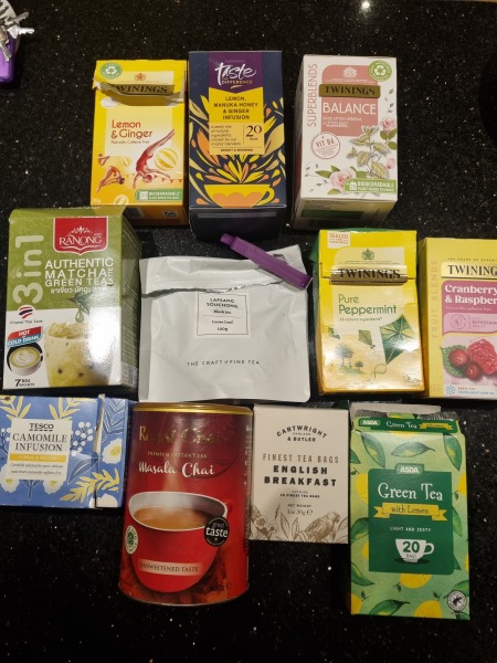 What teas are in your cupboard?