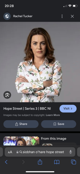 “Hope Street” character Siobhan’s Silk shirts
