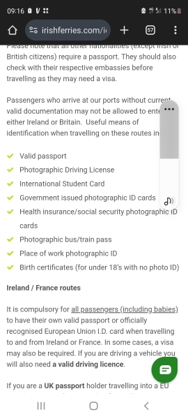 To think I can't take a baby to Northern Ireland from England without a passport?