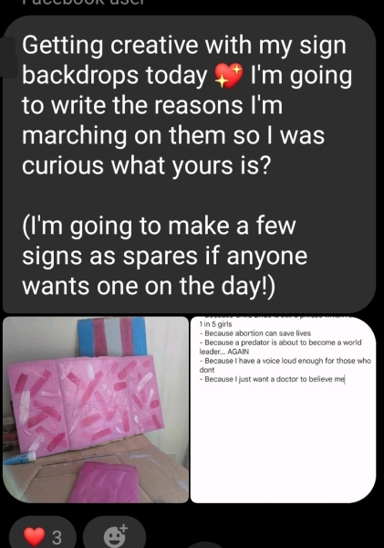 The “women’s march” that’s all about the men.