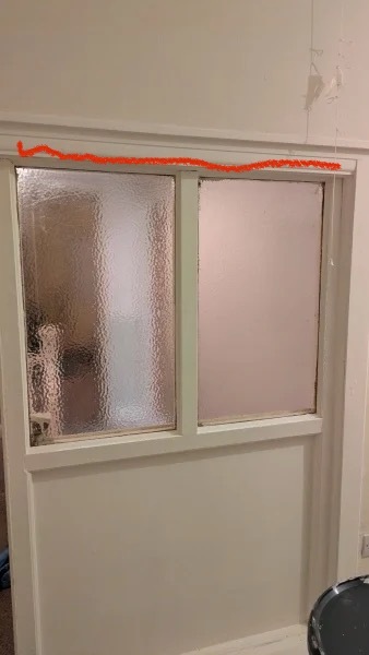 Window ideas- difficult to fit blind/curtain pole