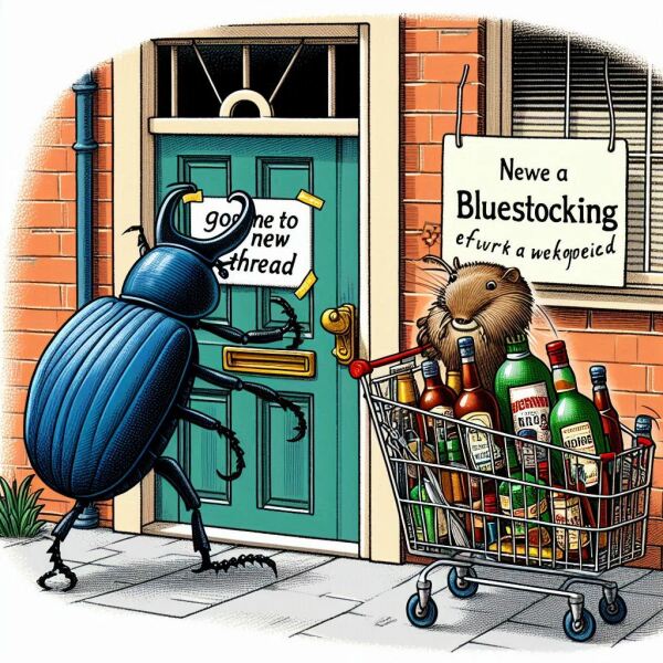 The Bluestocking: where conversation should supersede cards