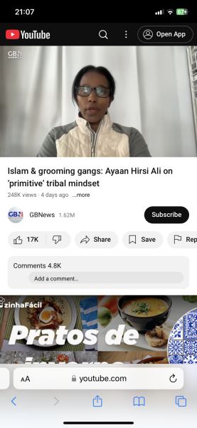 Ayaan hirsi ali…first time I’ve heard of her