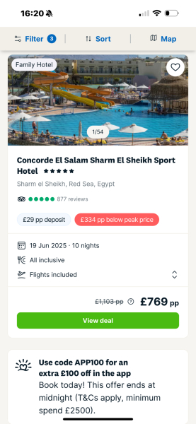 All inclusive post GCSE's , June 25.