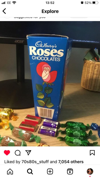 To just want old chocolate back