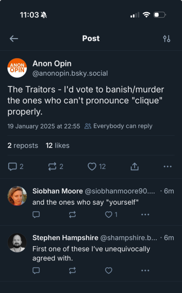 The Traitors 7 (with optional Bingo cards!)