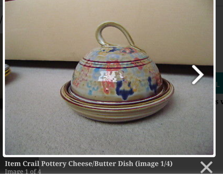 To ask you to show me your butter dish
