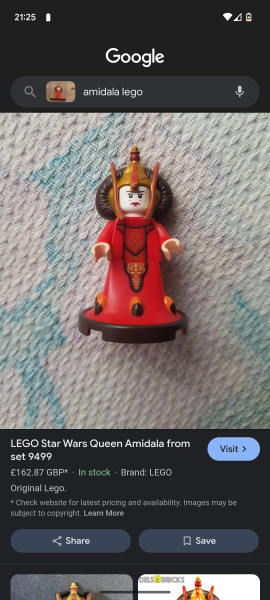 Lego collection valuation