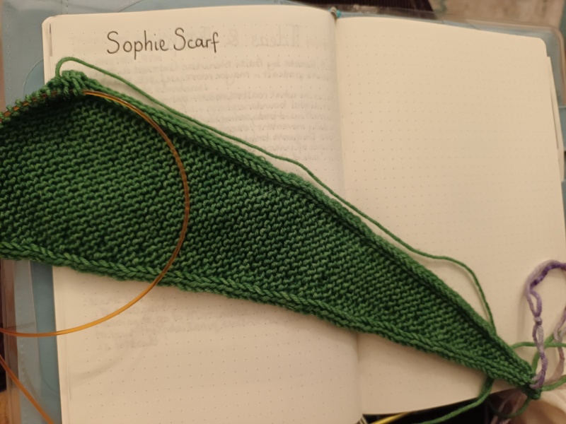 It's crochet,  knit and natter thread 11. So much yarn we need a yarn barn.