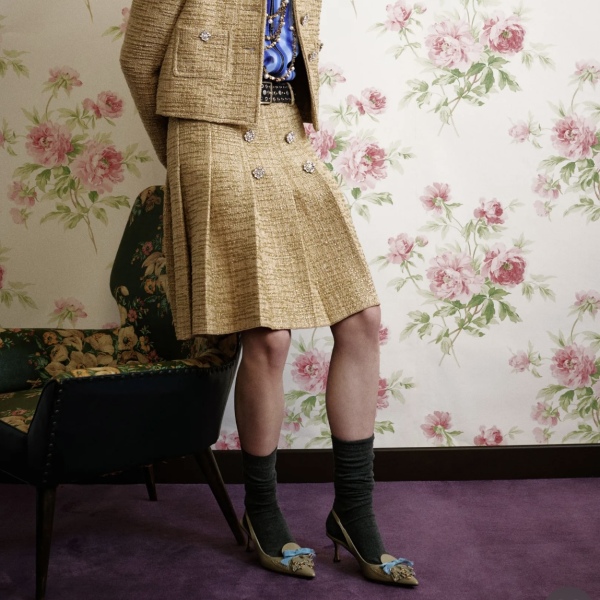 Loafers and socks