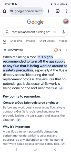 To refuse the repairs until summer?
