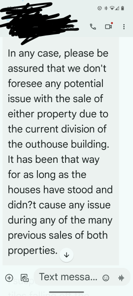 Who owns the outbuilding? Help!!!