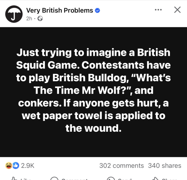Squid game uk?