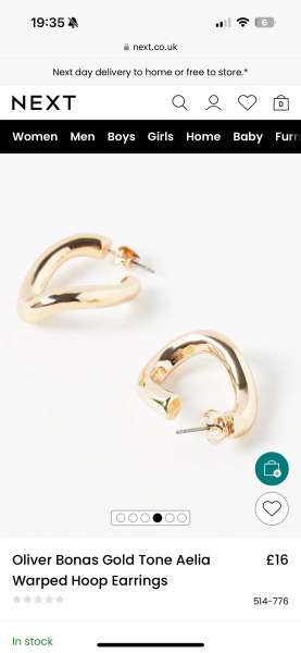 Where did Charlotte from the traitors get her earrings from??