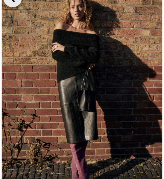 Are leather pencil skirts dated?