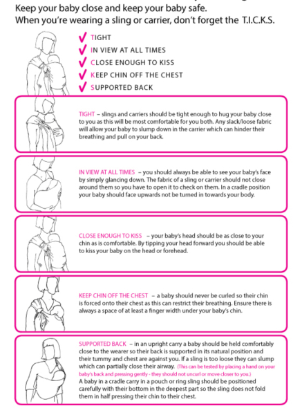 Baby Sling Carriers **TRIGGER SENSITIVE