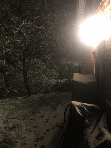 Has anyone got snow yet?