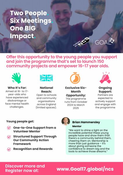 [FREE] Government-Funded Mentoring for 16-17 year olds