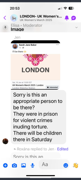 The “women’s march” that’s all about the men.