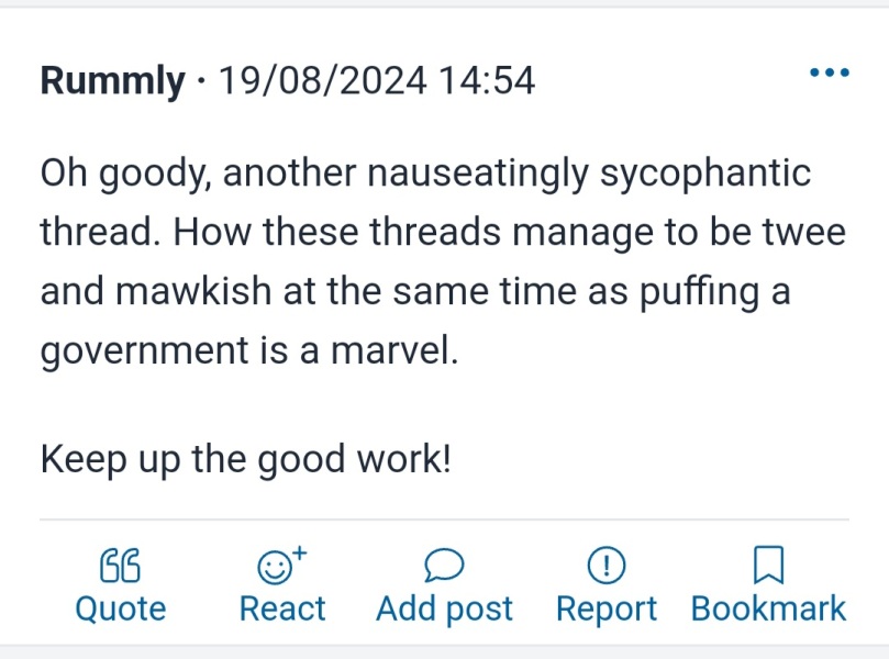 Thread 15 Starmer - Nolite te bastardes carborundorum