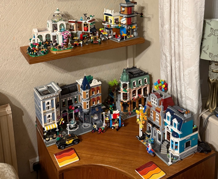 To show me your Lego collection?