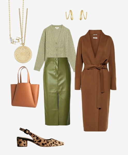 Are leather pencil skirts dated?
