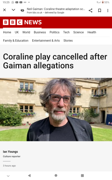 Neil Gaiman Accused Of Sexual Assault Pt III