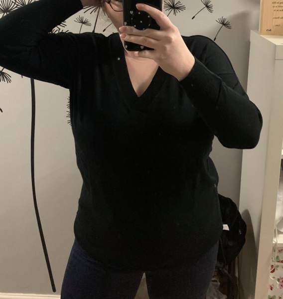 Where are the nice v neck jumpers?
