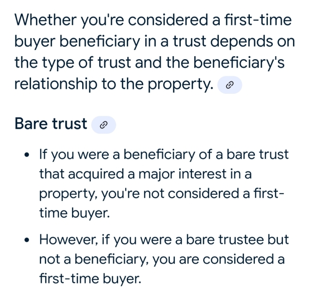 Putting house in trust for DCs