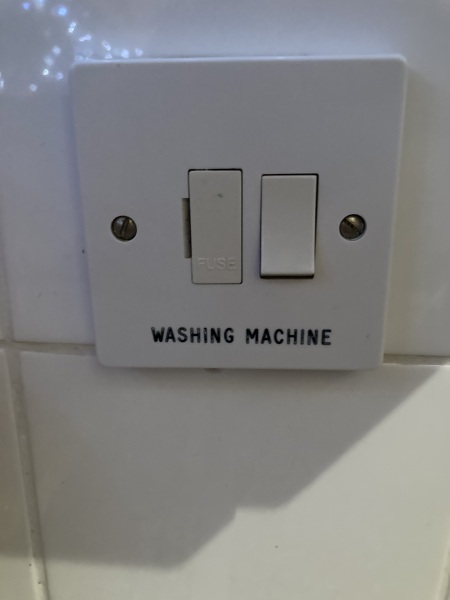 Washing machine tripping help please