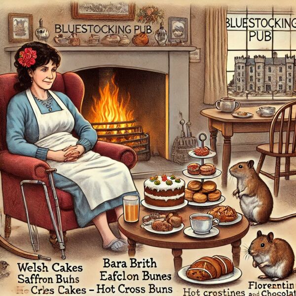 Ladies and Ladies: The Bluestocking is open: again