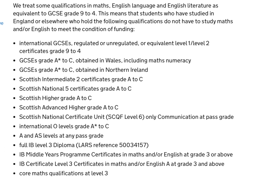 Functional maths level 2 or GCSE