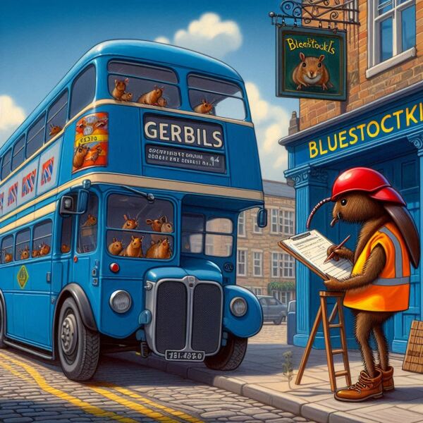 Ladies and Ladies: The Bluestocking is open: again