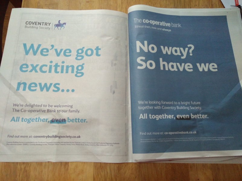 Couldn't work out what this advert was saying