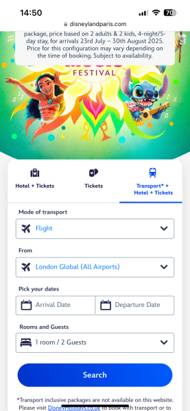 Best way to book disneyland paris