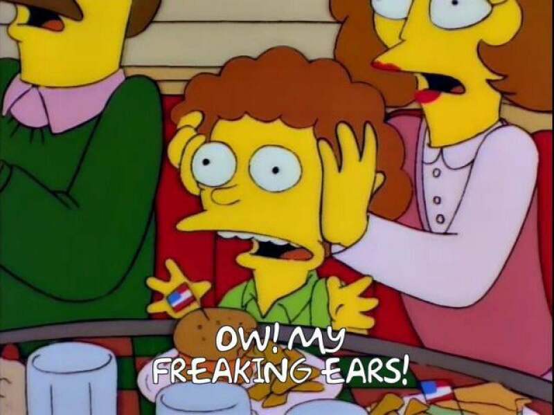 Children repeating bad grammar they hear at nursery