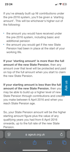 Can my pension forecast be right? Am I reading it wrong?