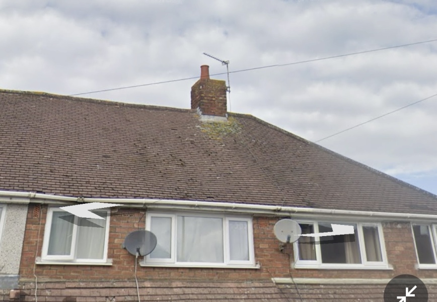 Neighbour roof replacement