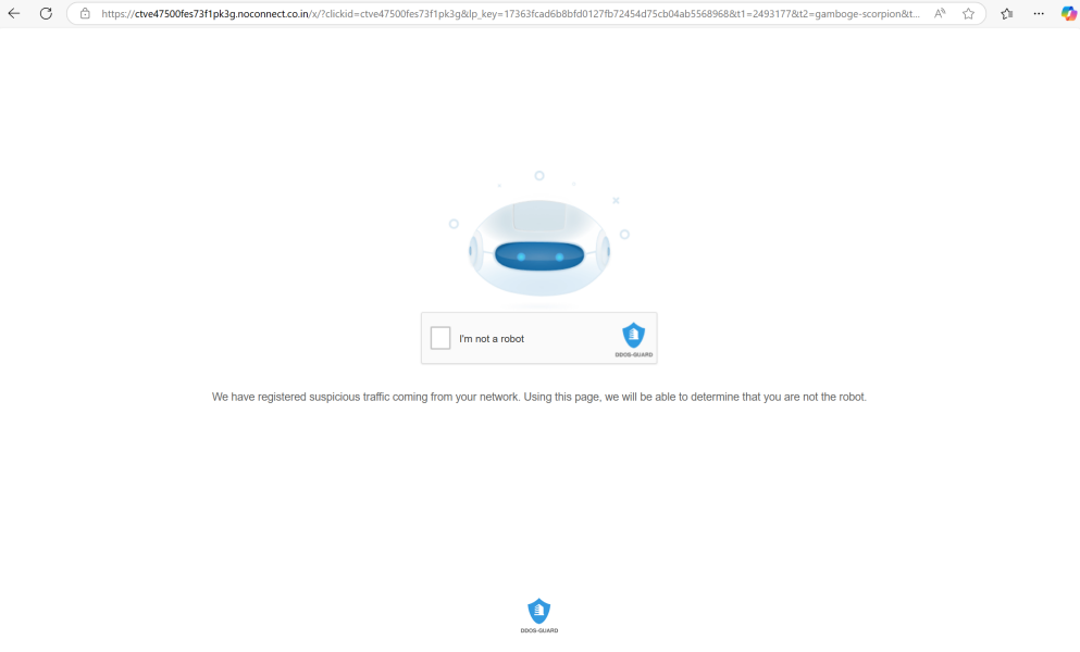 Virus scam appearing only  when on Mumsnet