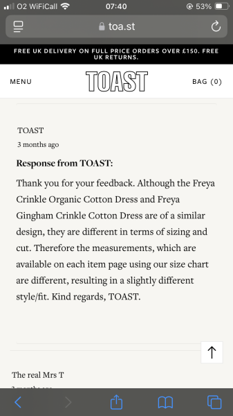 Toasties - still loving the knitwear and the chat!