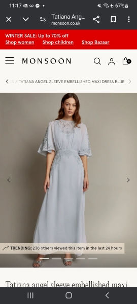To ask for wedding dress suggestions