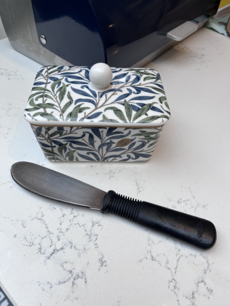 To ask you to show me your butter dish