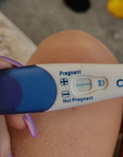 Pregnant? Or Evaporation line