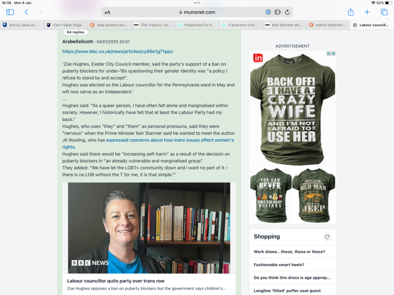 Interesting advertising choice by MNHQ