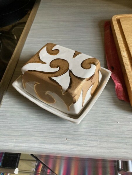 To ask you to show me your butter dish